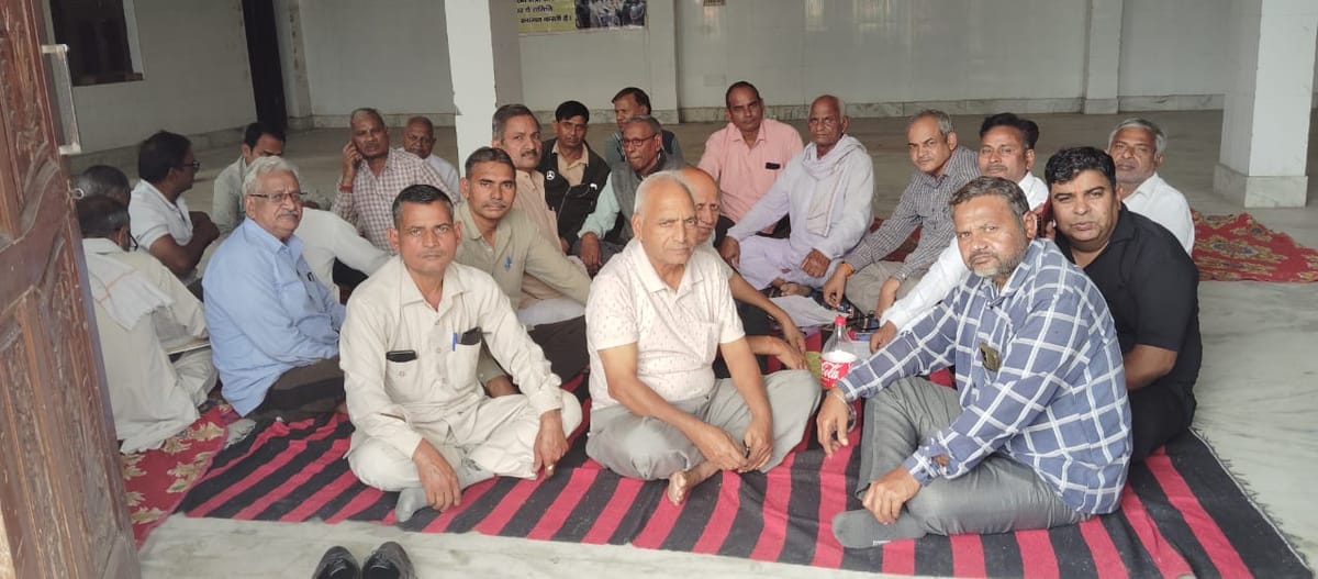 धर्मसिंह पांचाल बने, पांचाल विश्वकर्मा सेवा समिति जिला पलवल के प्रधान