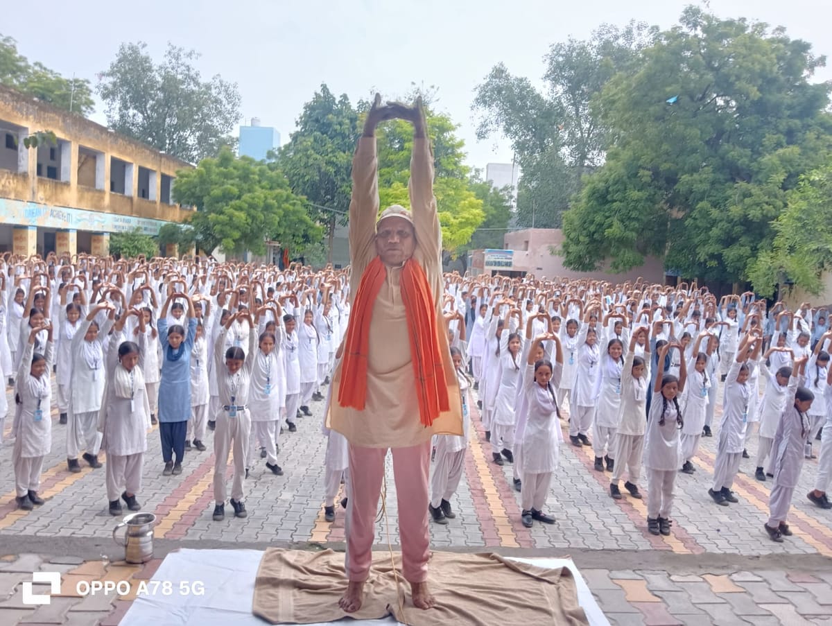 योग विज्ञान एवं चिकित्सा शिविर का हुआ आयोजन