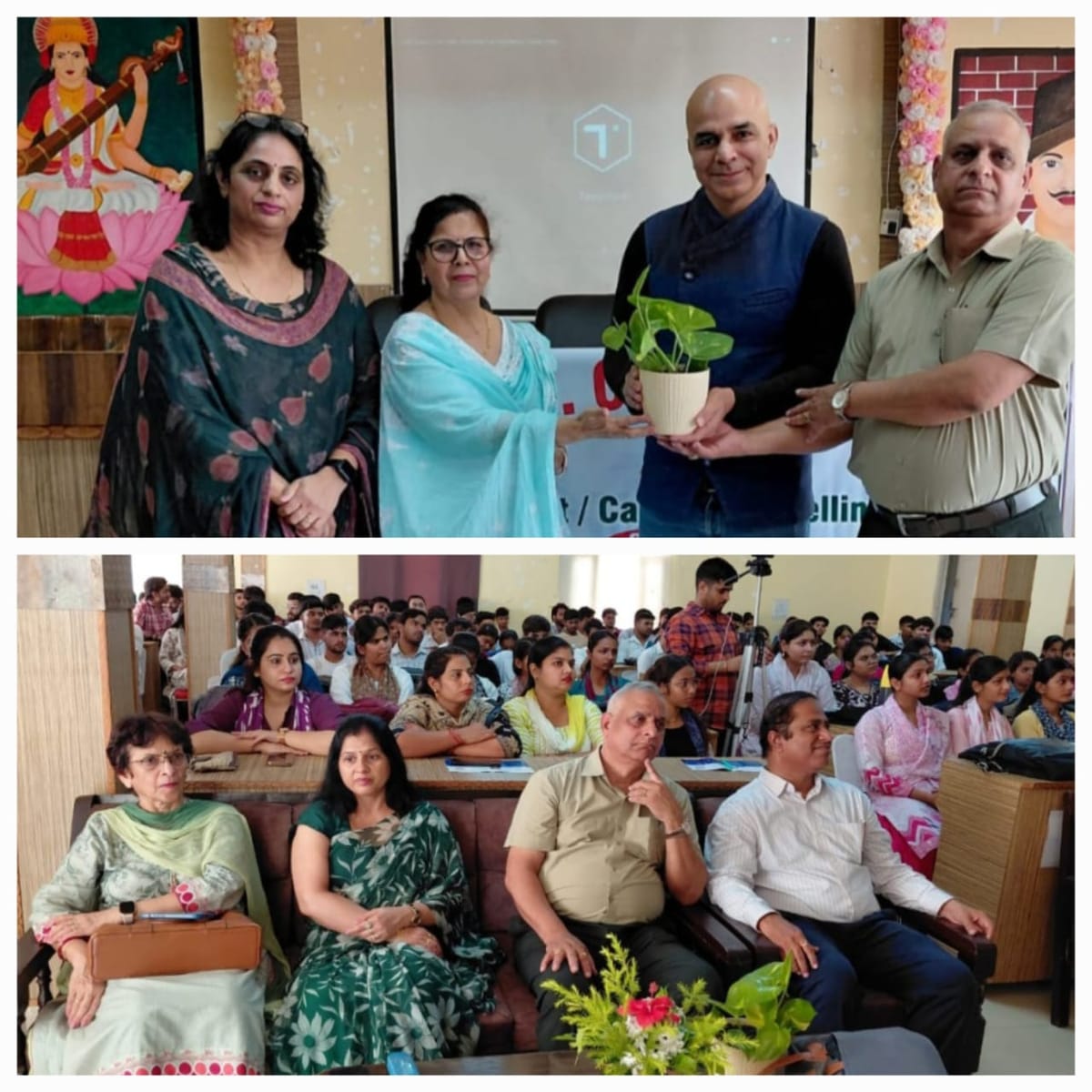 एस.डी. कॉलेज पलवल में कैरियर काउंसलिंग एवं प्लेसमेंट सेल द्वारा कार्यशाला का आयोजन