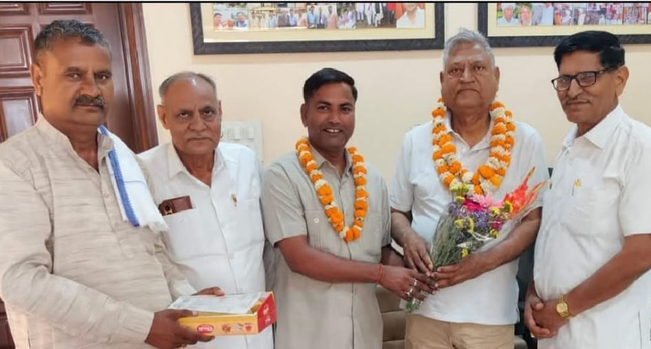 कांग्रेस ने बिजेन्द्र आर्य को पुनः बनाया अनुसूचित जाति विभाग का प्रदेश सचिव