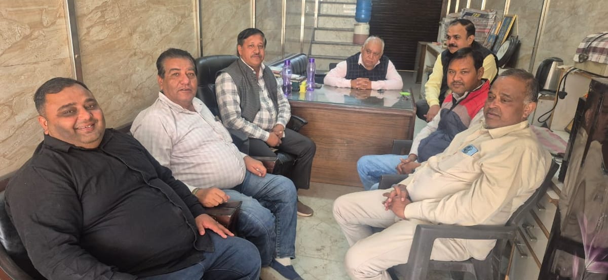 श्रमजीवी पत्रकार संघ जिला पलवल इकाई द्वारा मनाया गया संघ का स्थापना दिवस