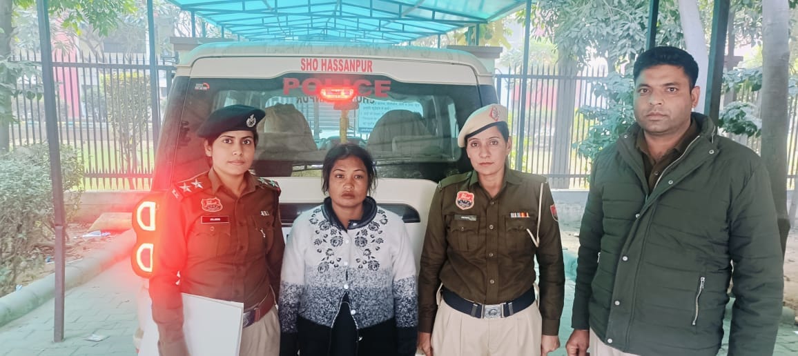 लाखों रुपए की कीमत के मादक पदार्थ गांजा सहित एक महिला तस्कर गिरफ्तार