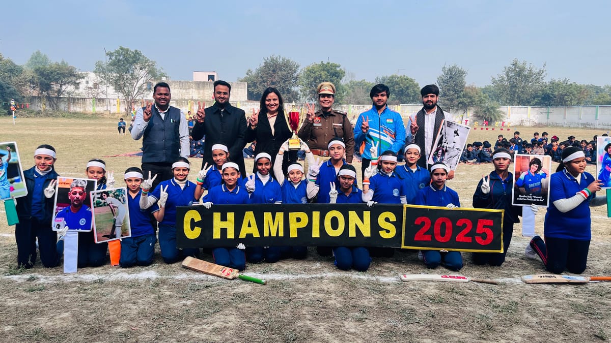 डीएवी पुलिस पब्लिक स्कूल पलवल में मनाया गया खेल दिवस व शैक्षिक पुरस्कार समारोह