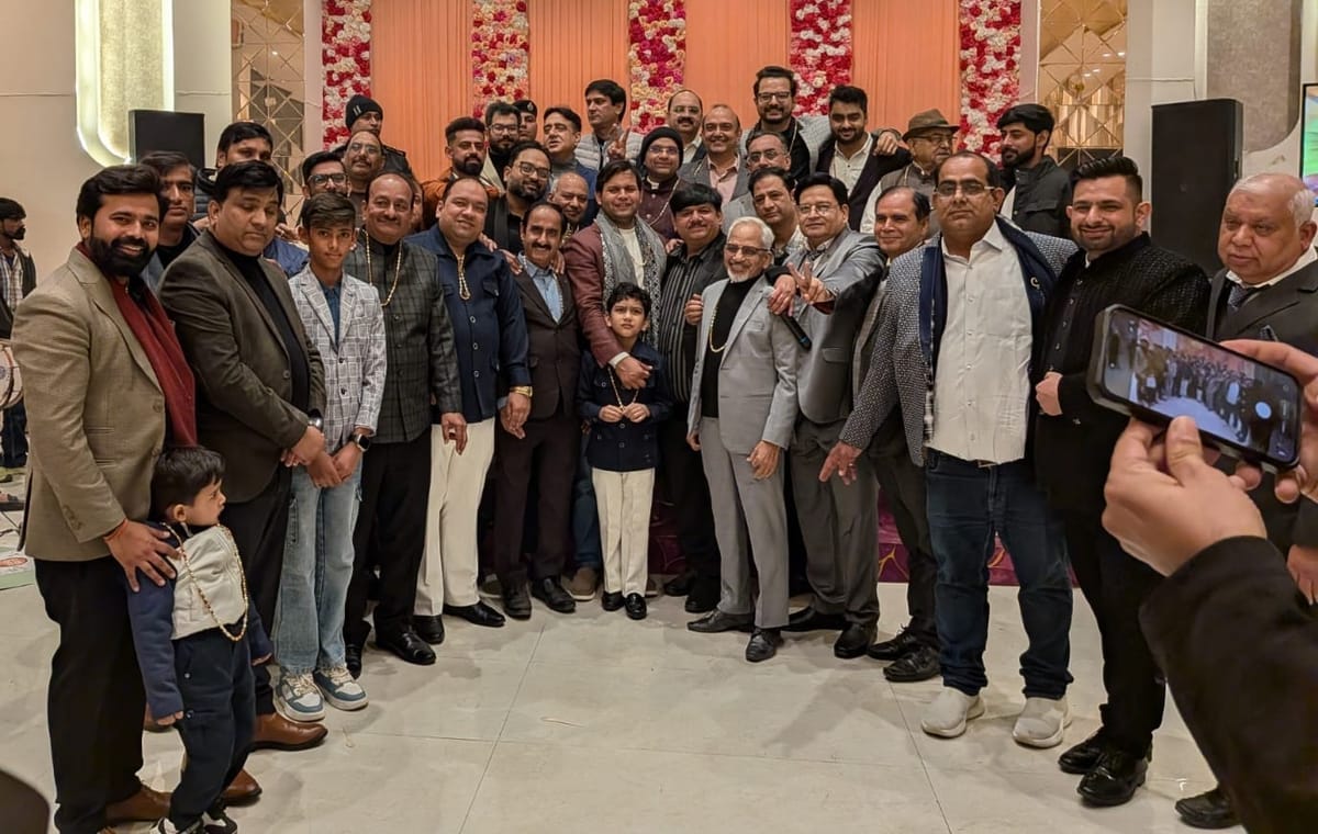 रायल फैमली क्लब पलवल ने धूमधाम से मनाया 12वां स्थापना दिवस