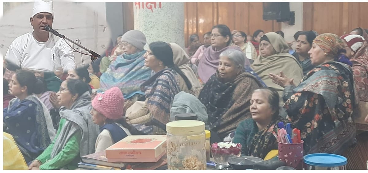 सुख के सारे साधन हैं पर मन को चैन न आए - सन्त नरेश लाल जी महाराज