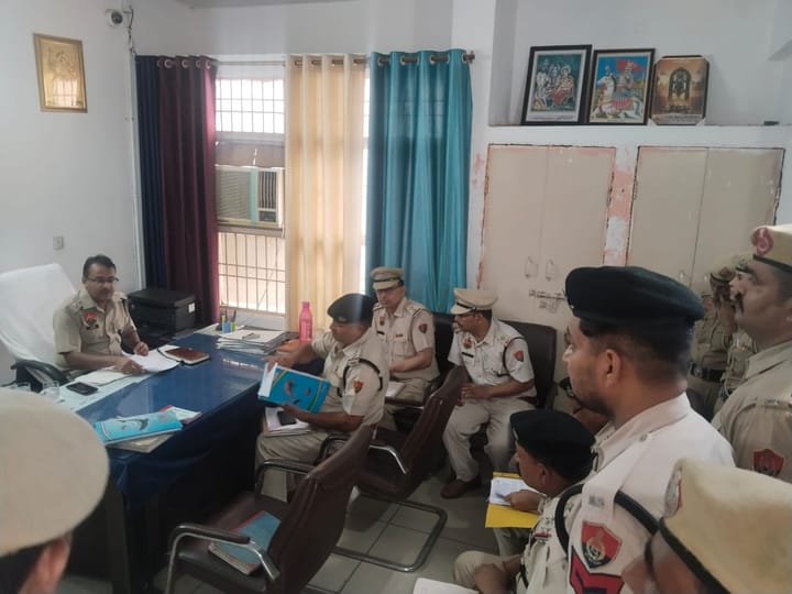 पुलिस अधीक्षक ने सदर थाने का किया औचक निरीक्षण,दिये जरूरी दिशा-निर्देश