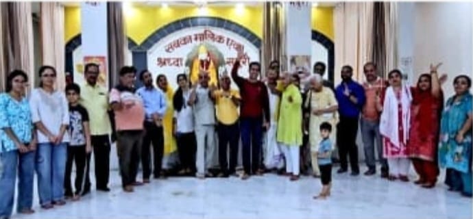 साईं करुणाधाम मंदिर पलवल में धूमधाम से मनाया गया वार्षिकोत्सव