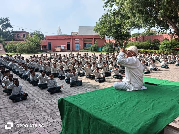 जिला योगासन स्पोर्ट्स एसोसिएशन पलवल ने योग विज्ञान एवं चिकित्सा शिविर का  किया आयोजन