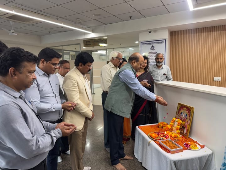 श्री विश्वकर्मा कौशल विश्वविद्यालय में मनाई गई  भगवान श्री विश्वकर्मा जयन्ती