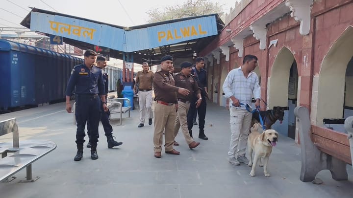 दिल्ली बम ब्लास्ट के मध्यनज़र पलवल पुलिस अलर्ट, जिले में सर्च अभियान जारी
