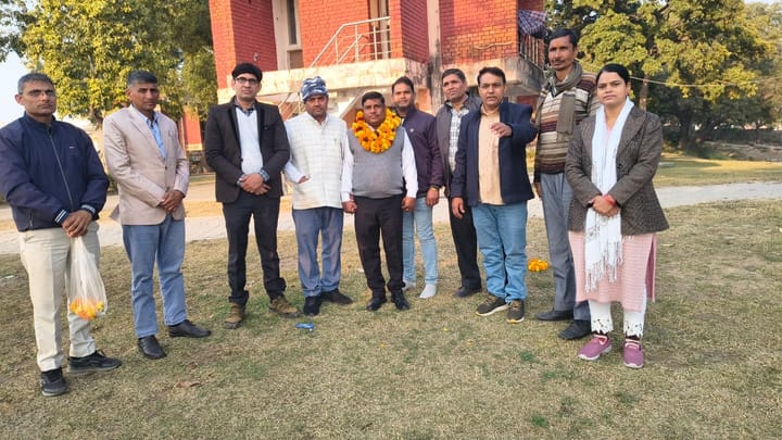 राजकीय अध्यापक संघ -70 होडल खण्ड के प्रधान बने अनिल कुमार