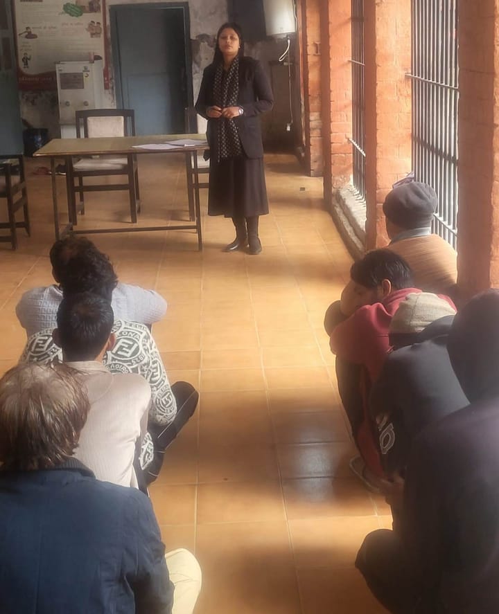 जिला जेल पलवल में किया गया नशा मुक्त हरियाणा अभियान का आयोजन