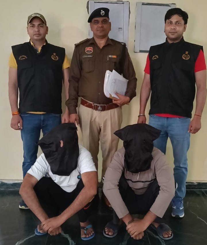 काईम ब्रांच पलवल ने मोबाईल दुकानदार से लूट मामले में दो आरोपियों पर कसा शिकंजा