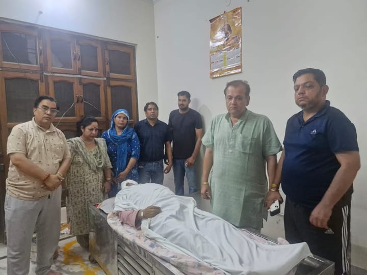 नैत्र दान करके उजाला कर गये गोबिंद तनेजा अन्जान के अंधेरे जीवन में